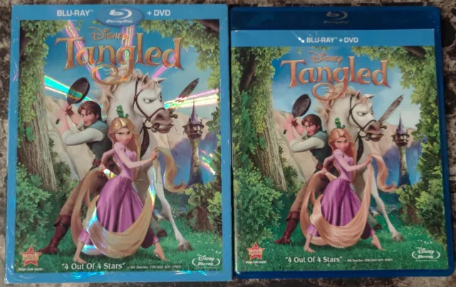 TANGLED (BLU-RAY/DVD, DIGITAL Copy, 2011, 2-Disc Set) DISNEY $3.00 -  PicClick