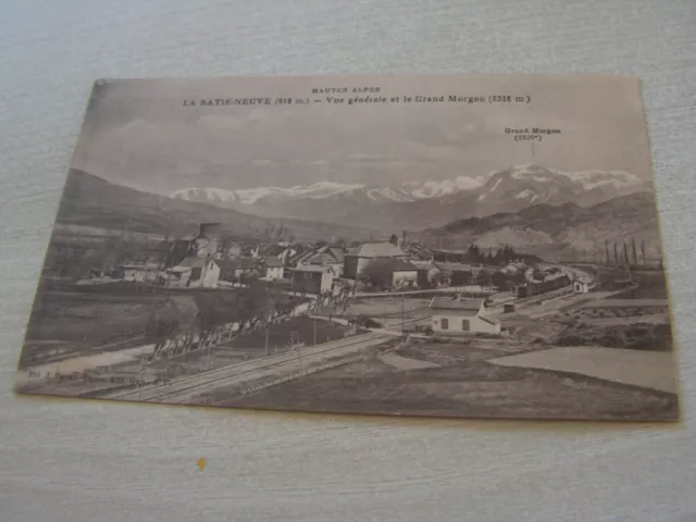 carte postale  les alpes la batie neuve         vers 1900      serie  vr