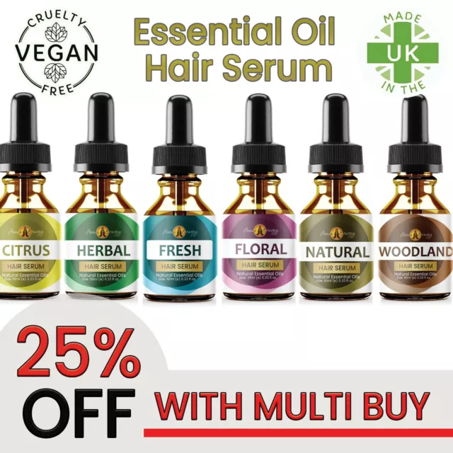 Hair Regrowth Serum | Natural Hair Growth Treatment | Essential Oil Repair Care