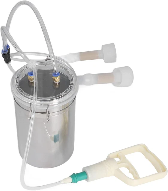 Machine à Traire Manuelle Portable - 2000ml - Pour Vaches, Chèvres - Ferme Laitière