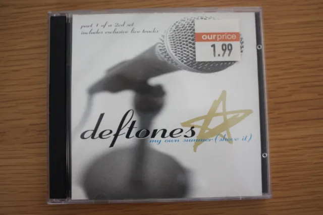 DEFTONES - my own summer (shove it) - cd 1 and 2 - very rare 1998