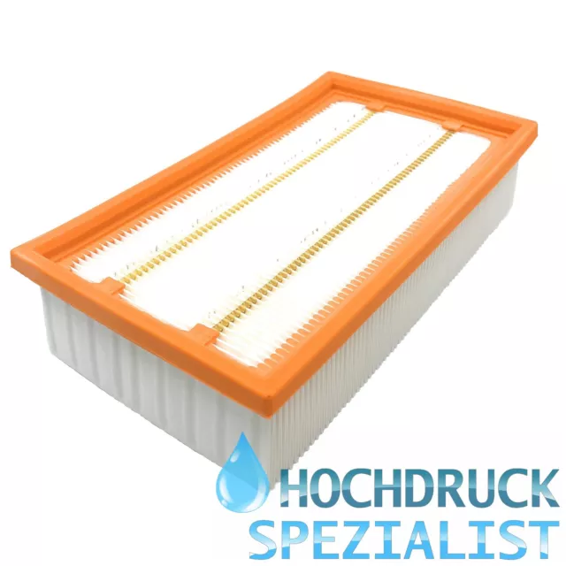 Flachfaltenfilter Lamellenfilter für Flex Sauger Filter Flachfilter Staubsauger