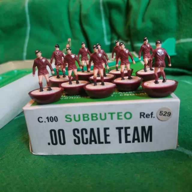 MINT Subbuteo Team HW 529 TORINO (2nd) con REF ORIGINALE 100% PERFETTA RARA