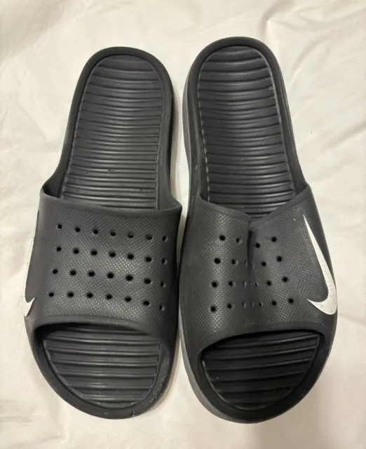 Nike Solarsoft Slide Men's Size 11 Slides Sandals Black/White 386163011 *RARE*