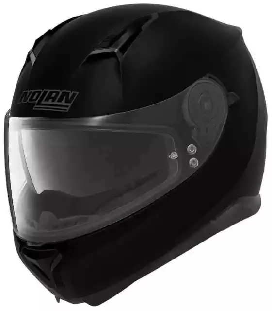 NOLAN Motorradhelm N87 schwarz matt CLASSIC Helm N Com