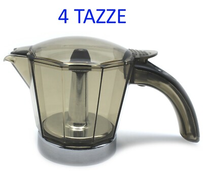 Macchina Caffè Caffettiera EMK4 EMKE42 Compatibile De Longhi Alicia/Alicia Plus BSSTORE Filtro Imbuto Caraffa 4 Tazze 5532116300 