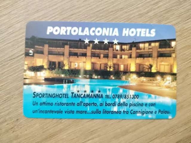 Scheda Telefonica Portolaconia Hotels Tancamanna  golden 257 nuova