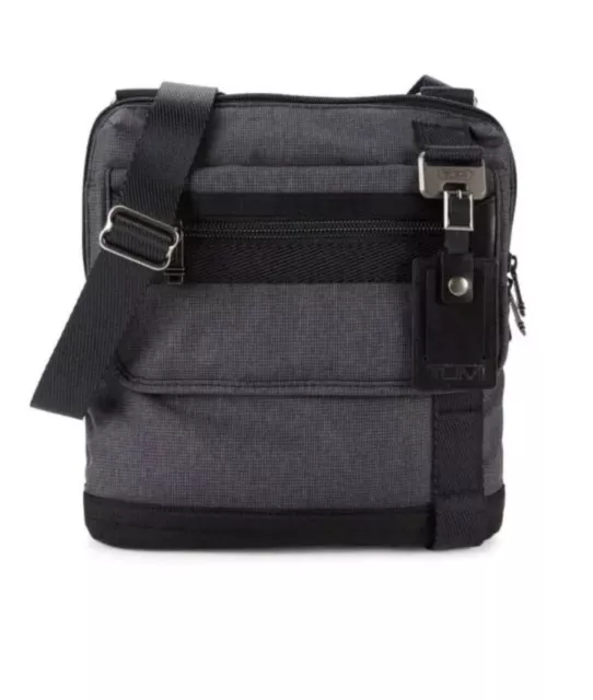 TUMI Crossbody Messenger Bag. Grey ~ Brand New ~ No Tags