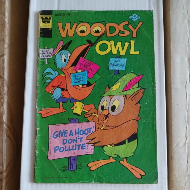Woodsy Owl #5 Give A Hoot Don't Pollute - Whitman Comic Book 1974