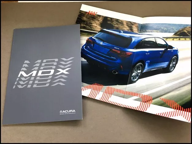 2019 Acura MDX 48-page BIG Original Car Sales Brochure Catalog