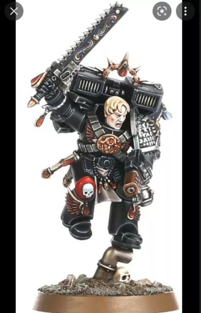 Warhammer 40K Space Marines Deathwatch Antor Delassio Blood Angel Assault