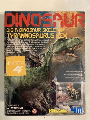 kidz labs dig a dinosaur skeleton