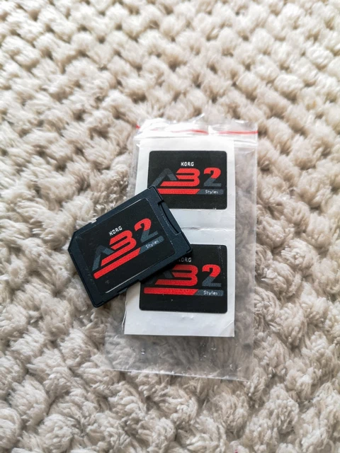 Ab2 Key KORG PA4X AB2 STYLES - Original and Protected SD CARD KEY SET £73.50 ...