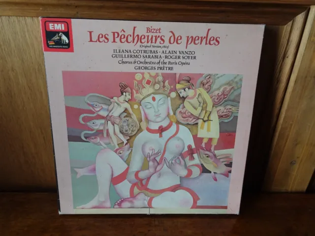 Sls 5113 - Bizet - Les Pecheurs De Perles  (2 Lp Box Set) C/W Libretto