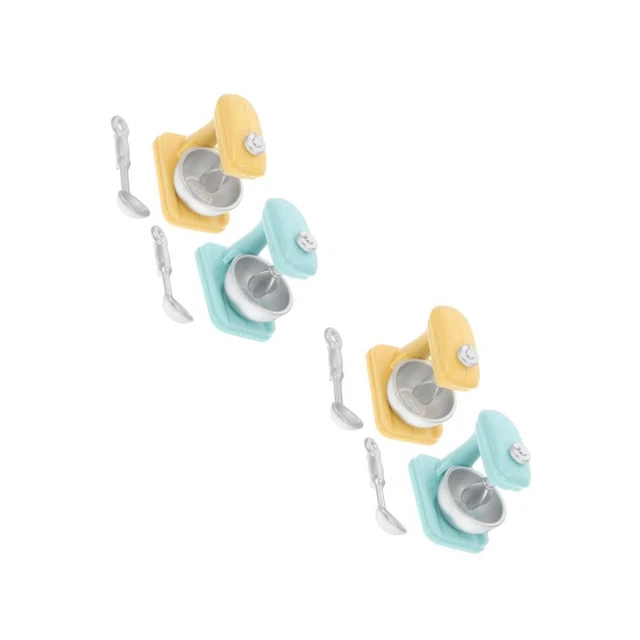 SET OF 2 Kids Baker Mixer Playset Blender Model Imaginative Toy Mini £10.98 - PicClick UK