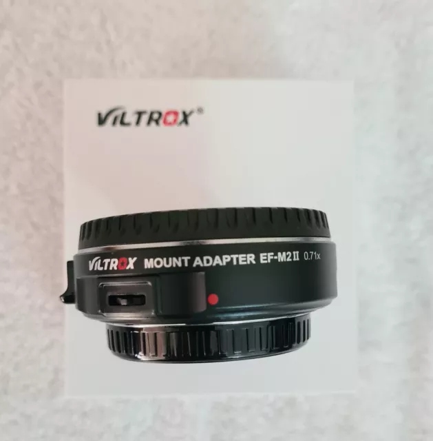 Viltrox EF-M2 II 0.71X Auto Focus Lens Adapter Mount for Canon EF to M43 Camera