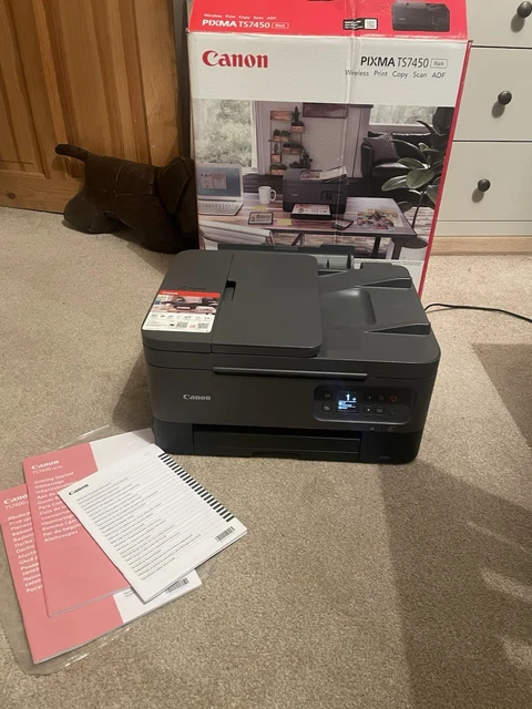 Imprimante Canon Pixma TS7450I Multifonctions, Jet D'encre Couleur, 2 Cartouches, Neuve
