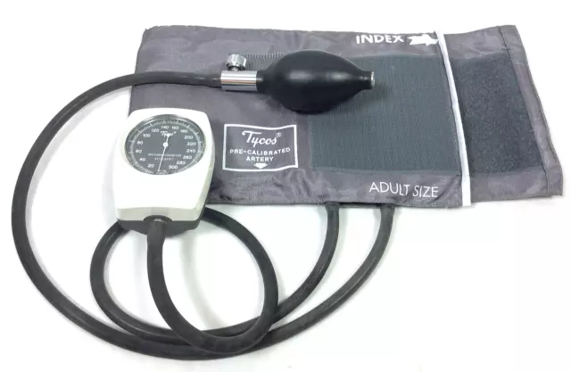 TYCOS Sphygmomanometer & Pre-Calibrated Artery Adult Size Blood Pressure Cuff