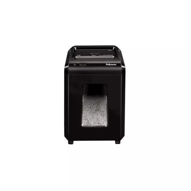 Fellowes Powershred 92Cs distruggi documenti Taglio a striscia Nero 3