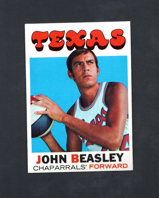 1971 Topps John Beasley #211 ~  Texas ABA  ~ High Grade  ~~  Set Break!