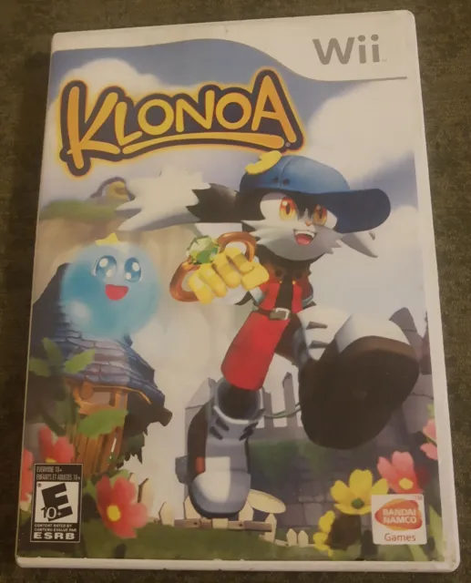 Klonoa - ORIGINAL GAME CASE ONLY - Nintendo Wii - NO GAME