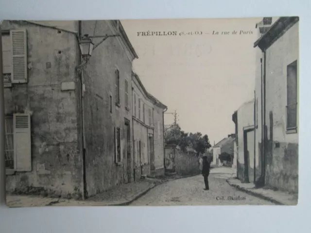 Carte Postale Frepillon 95 / La Rue De Paris