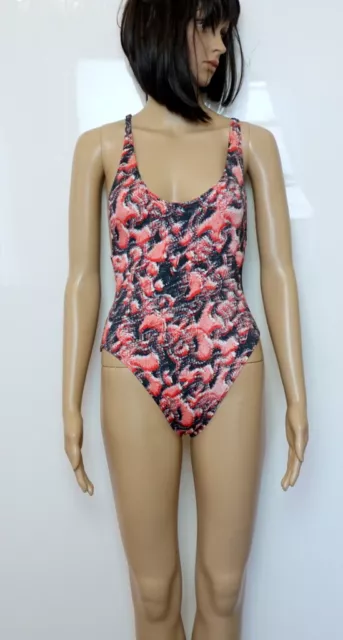 PROENZA SCHOULER Maillot One Piece Swimsuit Floral Size Small P