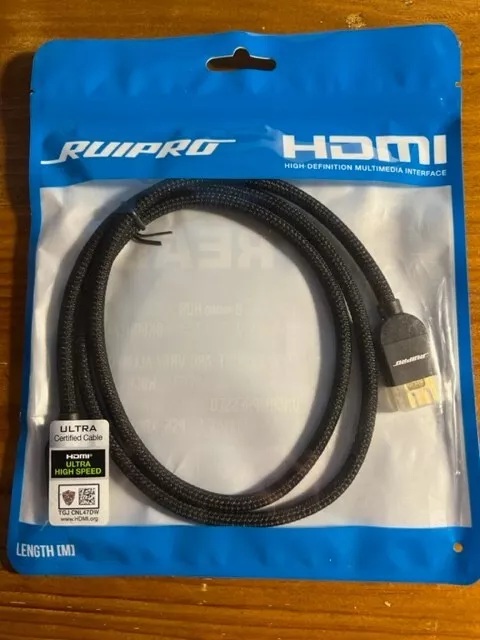 HDMP - 1M/2M/3M/7M - Certified Premium 4K HDMI Cable - High