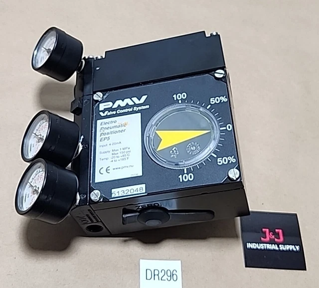 *PREOWNED* PMV ELECTRO Pneumatic Positioner EP5 Valve 420mA 150Psi
