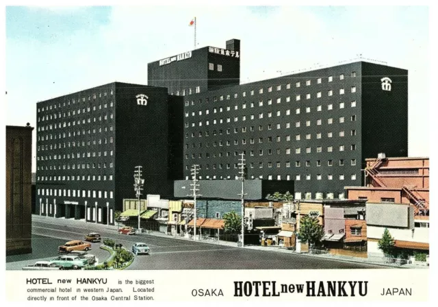 Hotel New Hankyu Osaka Central Station Hotel Postcard