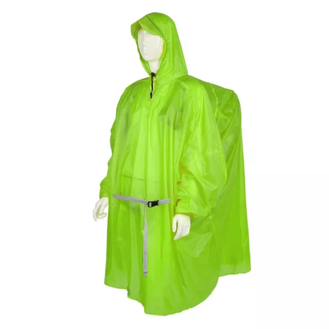 Adult Raincoat Waterproof Drawstring Adjuster Storage Volume Adult Raincoat