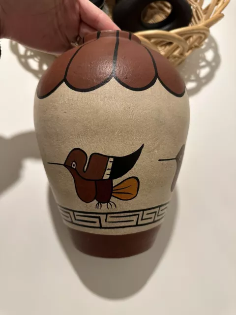 native american pottery vase