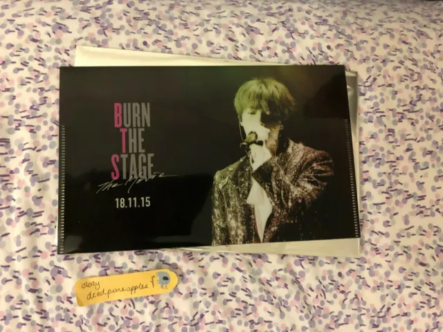 BTS Burn The Stage Movie Ticket Holder Jin Seokjin Japanese Official Goods