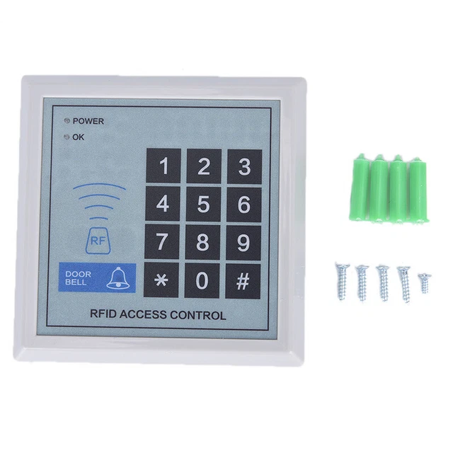 SECURITY RFID PROXIMITY Entry Door Lock Access Control System Device ...