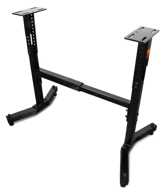 Table Saw Stand Solid Steel Construction Adjustable Sturdy Home