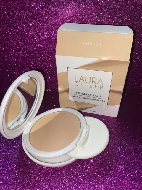 Laura Geller Timeless Skin Cream Compact Foundation 0.42 oz (12 g) - FAIR 130