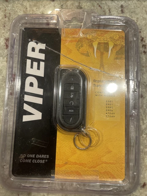 Viper 7654V 1-Way Remote Replacement – Works With 5501V, 5901V, 5902V, 5906V, 4704V, 5704V Systems