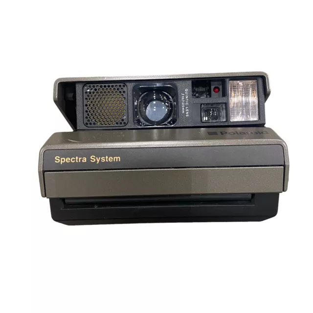 Vintage Original Polaroid Spectra System Instant Film Camera With HandStrap