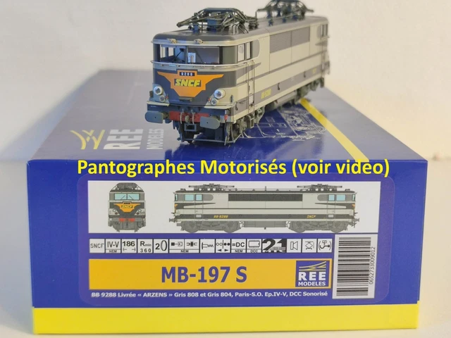 REE MODELES MB-196 Locomotive BB 9231 « Bordeaux ». ARZENS verts, Modélisme ferroviaire - Échelle 1:87 - (H0) - Locomotives - France | El Taller del Modelista