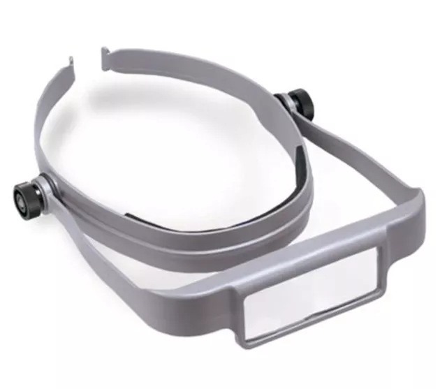 Ensemble de visières grossissantes jumelles gris Donegan OptiSight® avec 3, 4 et 5 lentilles électriques