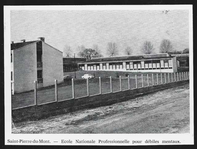 1970 -- Saint Pierre Du Mont. National Professional School. 3U798