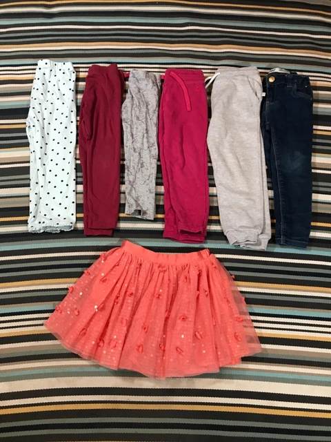 Pacchetto gonna pantaloni bambina 3-4 anni 🙂