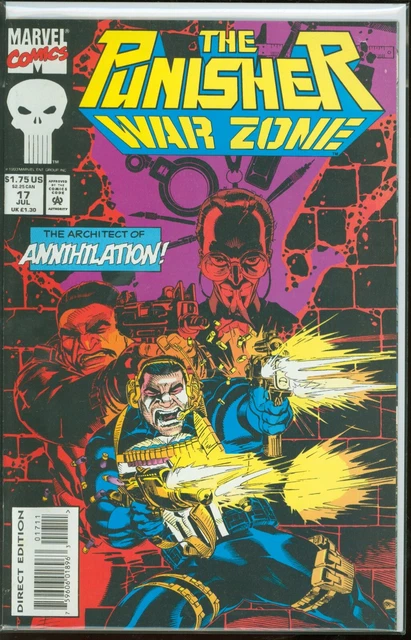 The Punisher: War Zone #17, Vol. 1 (1992-1995) Marvel Comics, High Grade