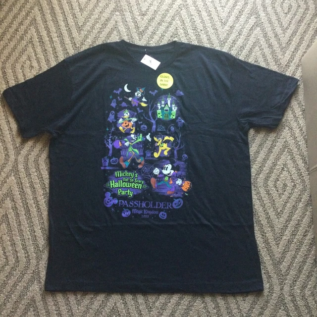 DISNEY 2023 MICKEYS Not So Scary Halloween Party Passholder Shirt Adult