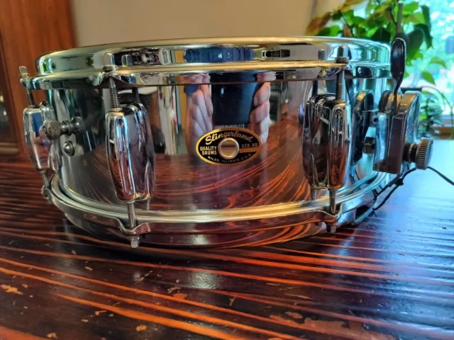 Slingerland No. 130 Gene Krupa Sound King 5x14" 8-Lug Chrome Over Brass Snare