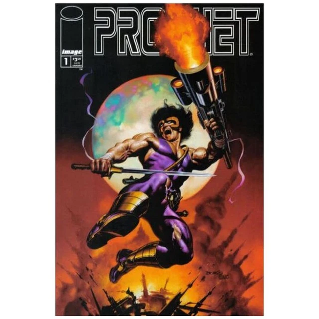 Prophet (1995 series) #1 Vallejo cover in NM + condition. Image comics [r}
