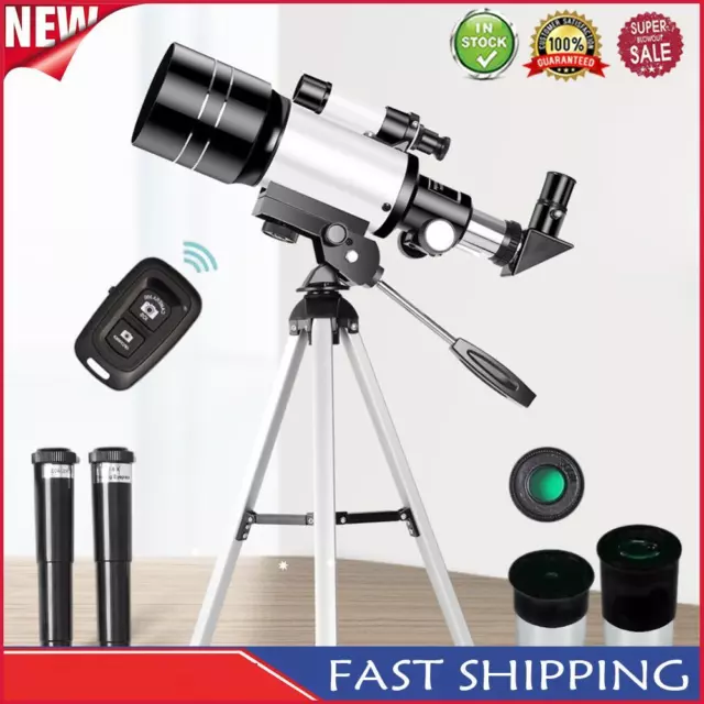 Durable Travel Telescope 70mm Aperture Refractor Astronomy Beginners Gifts