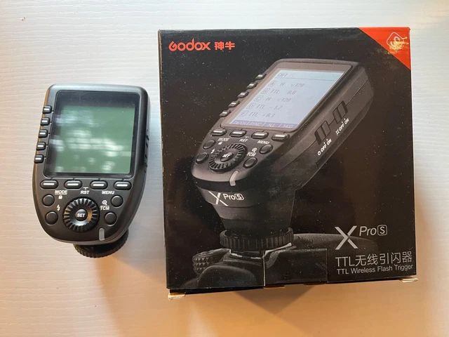 Godox Xpro-S for Sony TTL Wireless Flash Trigger 1/8000s HSS TTL
