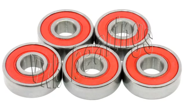 5 Roulements 6204 RS1 Scellé Roulement à Bille Moteur Électrique