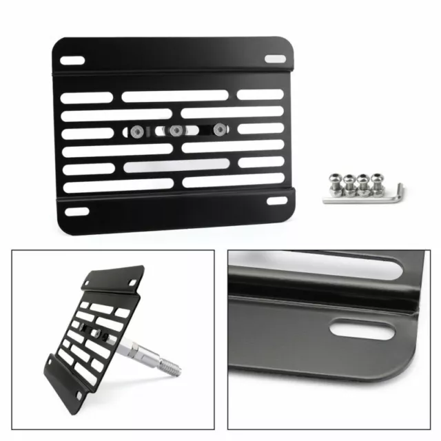Universal Car Front Bumper Tow Hook License Plate Frame Mounting Kit Pour Ford A